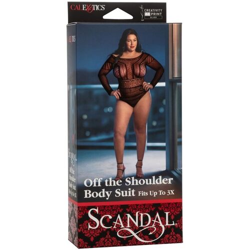 CALEX SCANDAL TEDDY PLUS SIZE