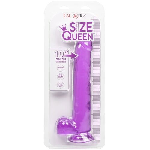 CALEX SIZE QUEEN DILDO - LILA 25.5 CM