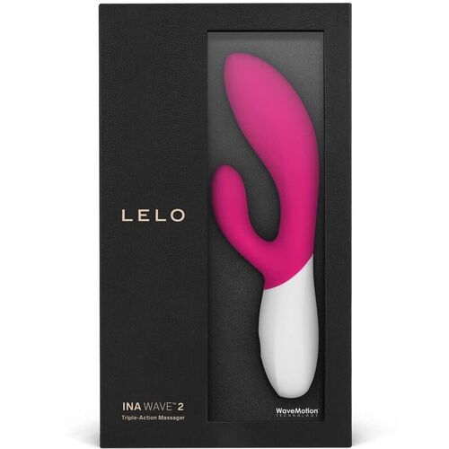 LELO INA WAVE 2 VBRADOR LUJO MOVIMIENTO ESPECIAL CERISE