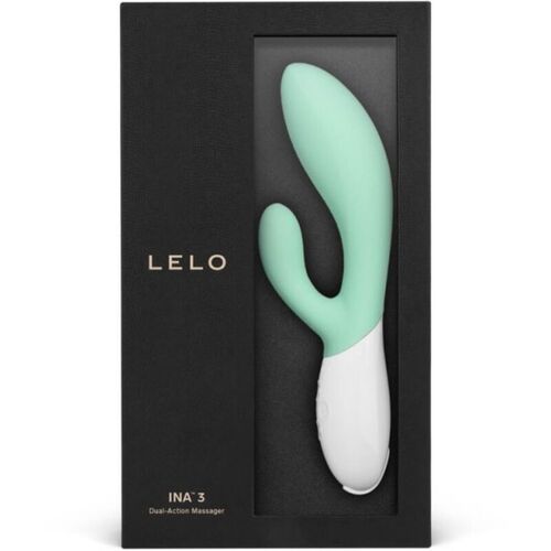 LELO INA 3 VERDE VIBRADOR  RABBIT LUJO  SEAWEED