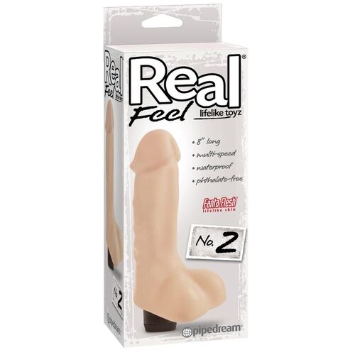 REAL FEEL LIFELIKE TOYZ VIBRADOR NUM 2 NATURAL