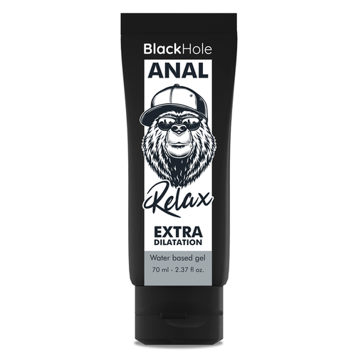 BLACK HOLE - GEL BASE AGUA DILATACION ANAL 70 ML