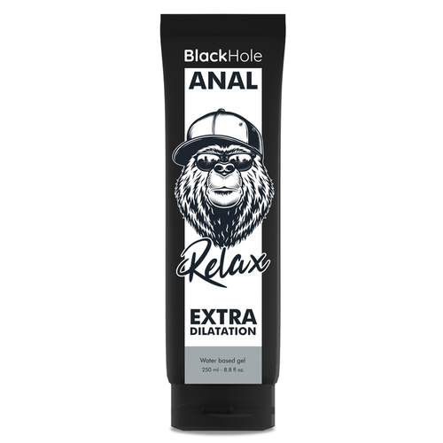 BLACK HOLE - GEL BASE AGUA DILATACION ANAL 250 ML