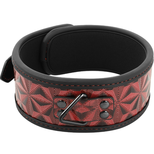 BEGME RED EDITION COLLAR CUERO VEGANO