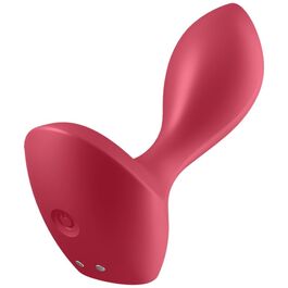 SATISFYER - BACKDOOR LOVER VIBRERENDE ANAAL PLUG ROOD