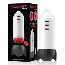 JAMYJOB - ROCKET MASTURBATOR ZACHTE COMPRESSIE- EN VIBRATIETECHNOLOGIE