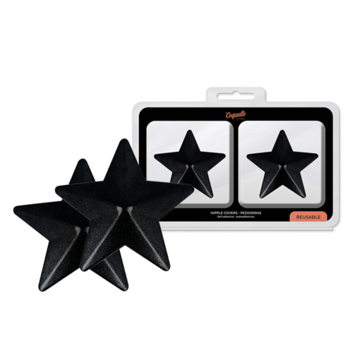 COQUETTE CHIC DESIRE CUBRE PEZONES - ESTRELLAS NEGRAS