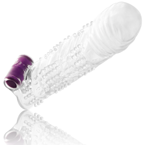 OHMAMA FUNDA PENE TEXTURADA CON BALA VIBRADORA