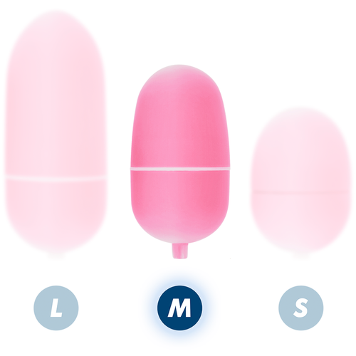 ONLINE- HUEVO VIBRADOR CONTROL REMOTO M ROSA