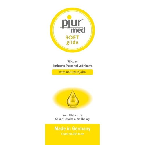 PJUR - MED SOFT GLIDE LUBRICANTE SILICONA 1.5 ML