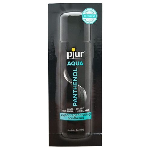 PJUR AQUA PANTHENOL LUBRICANTE BASE AGUA 2 ML