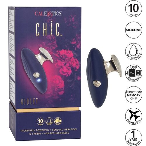 CALIFORNIA EXOTICS - CHIC VIOLET ESTIMULADOR 10 SPEEDS