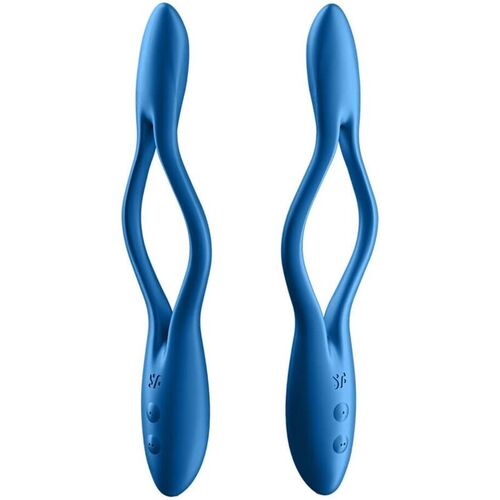 SATISFYER ELASTIC GAME MULTI VIBRADOR - AZUL