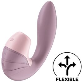 SATISFYER SUPERNOVA ESTIMULADOR Y VIBRADOR - BLANCO
