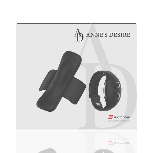 ANNE''S DESIRE PANTY PLEASURE TECNOLOGÍA WATCHME NEGRO