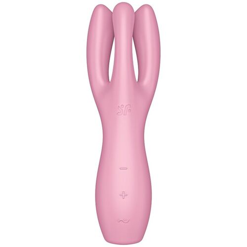SATISFYER - THREESOME 3 VIBRADOR ROSA
