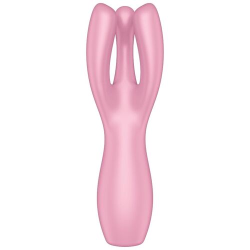 SATISFYER - THREESOME 3 VIBRADOR ROSA