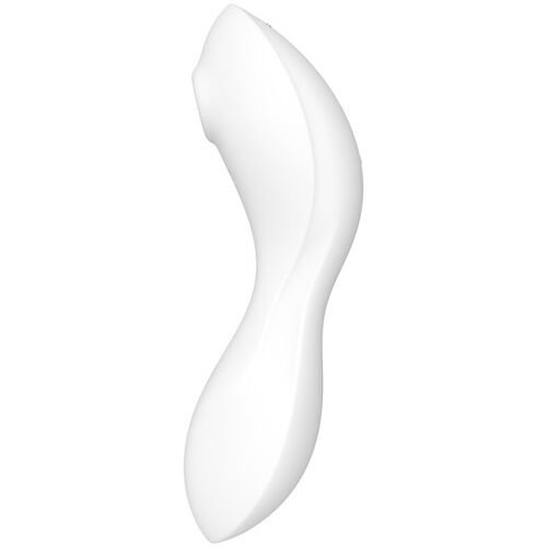 SATISFYER CURVY TRINITY 5 ESTIMULADOR Y VIBRADOR - BLANCO