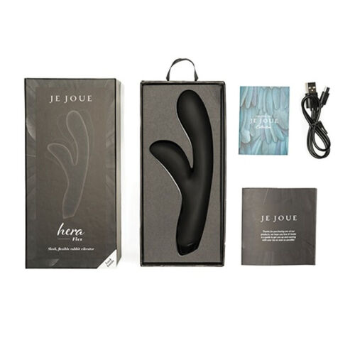 JE JOUE HERA FLEX VIBRADOR RABBIT - NEGRO