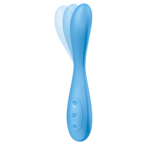 SATISFYER G-SPOT FLEX 4+ MULTI VIBRADOR - AZUL