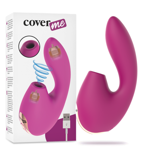 COVERME CLITORAL SUCCION & VIBRADOR POTENTE G-SPOT