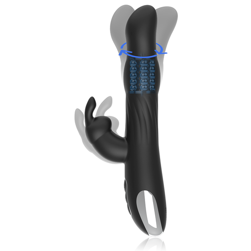 BRILLY GLAM MOEBIUS RABBIT VIBRATOR & ROTATOR COMPATIBLE CON WATCHME WIRELESS TECHNOLOGY