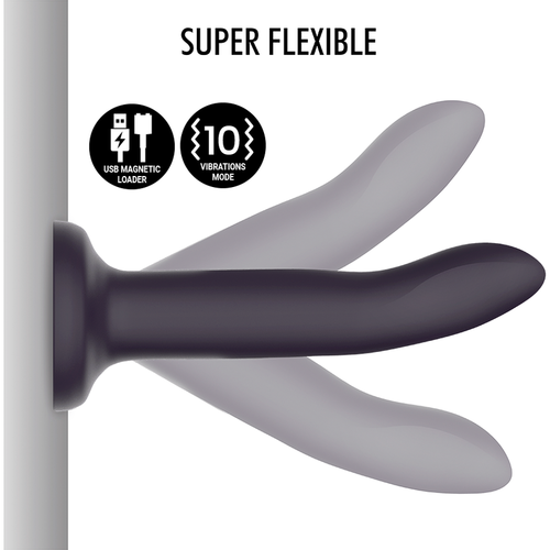 MYTHOLOGY DUMAN MYSTIC DILDO S - VIBRADOR COMPATIBLE CON WATCHME WIRELESS TECHNOLOGY