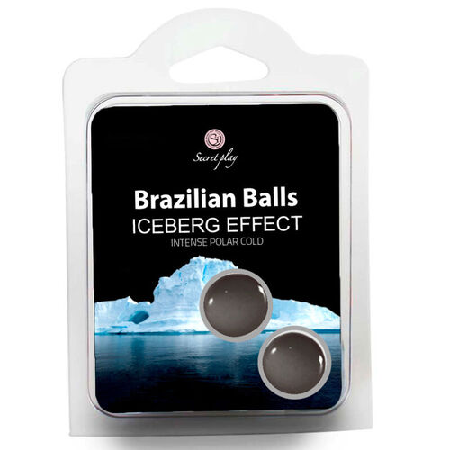 SECRET PLAY SET 2 BRAZILIAN BALLS EFECTO ICEBERG