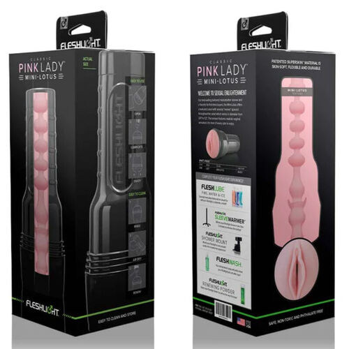 FLESHLIGHT PINK LADY MINI-LOTUS MASTURBADOR