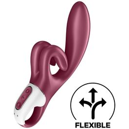 SATISFYER - DOTKNIJ MNIE KROLIK WIBRUJACY CZERWONY