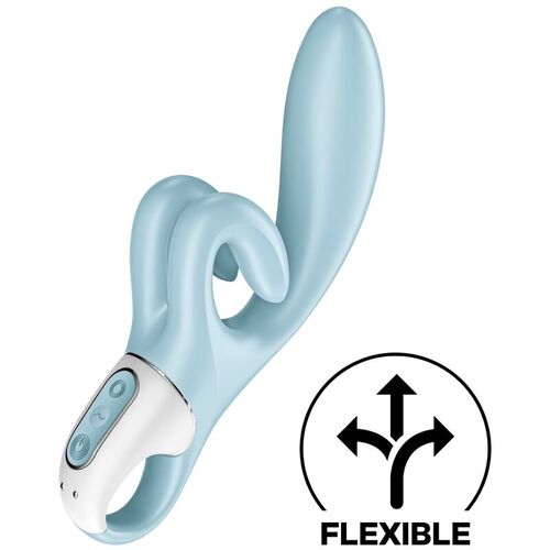 SATISFYER TOUCH ME VIBRADOR RABBIT - AZUL