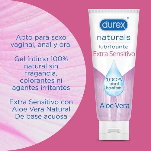 DUREX - NATURALS LUBRICANTE EXTRA SENSITIVO 100 ML