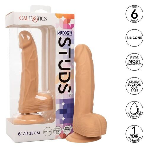 CALIFORNIA EXOTICS SILICONE STUDS 15,24 CM SKIN