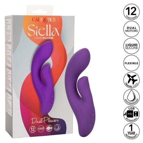 CALIFORNIA EXOTICS - STELLA DUAL PLEASER VIOLETA