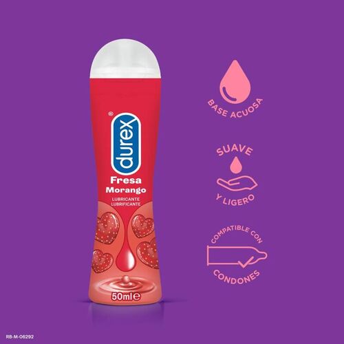 DUREX - LUBRICANTE PLAY FRESA 50ML