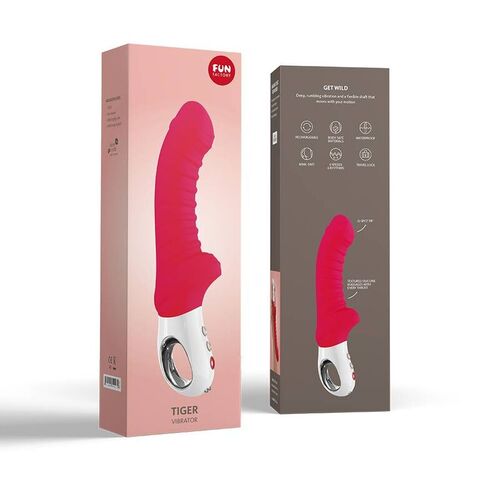 FUN FACTORY - TIGER G5 VIBRADOR INDIA RED