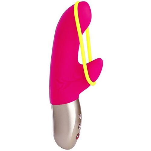 FUN FACTORY - AMORINO MINI VIBRADOR PINK & NEON YELLOW