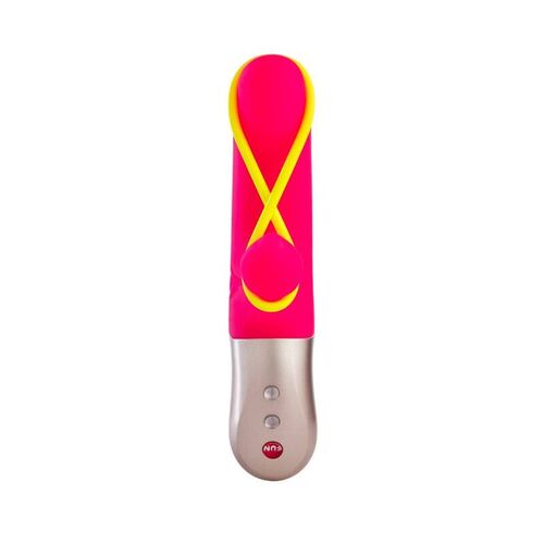 FUN FACTORY - AMORINO MINI VIBRADOR PINK & NEON YELLOW