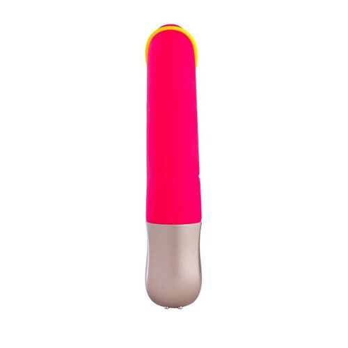 FUN FACTORY - AMORINO MINI VIBRADOR PINK & NEON YELLOW