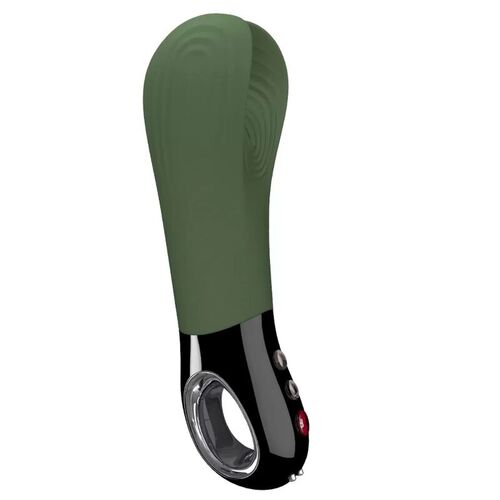 FUN FACTORY - MANTA MASTURBADOR VIBRADOR DEEP MOSS GREEN & BLACK