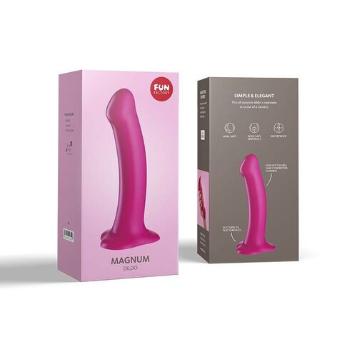 FUN FACTORY - MAGNUM DILDO NEGROBERRY