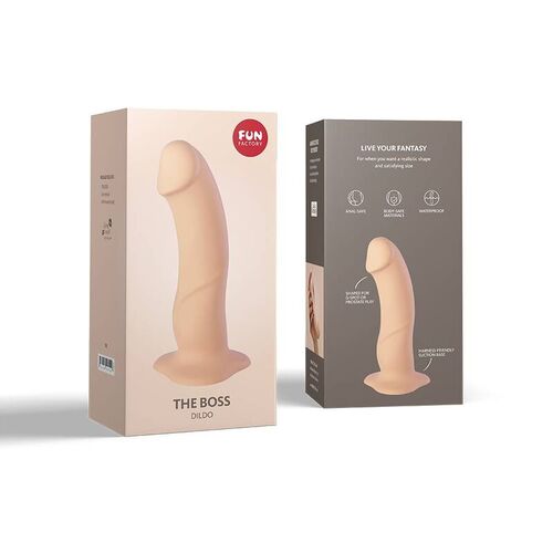 FUN FACTORY - THE BOSS STUB DILDO NUDE