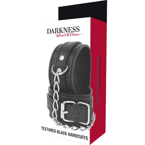 DARKNESS ESPOSAS LEATHER NEGRO TEXTURA