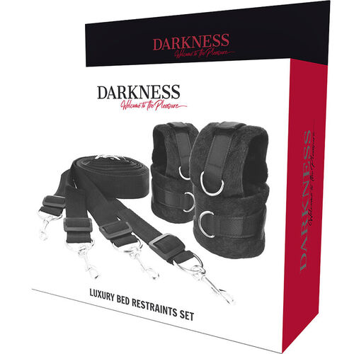 DARKNESS SET DE ATADURAS PARA LA CAMA