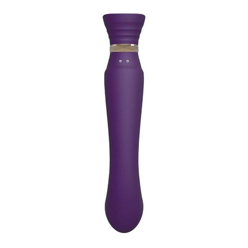 ZALO - QUEEN SET PULSE WAVE CLIT STIM MORADO