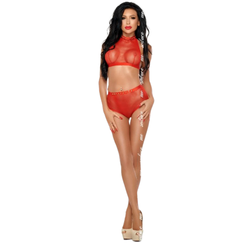 ME-SEDUCE MONA SET ROJO XXL/XXXL