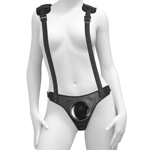 PIPEDREAM - BODY DOCK STRAP-ON SUSPENDERS