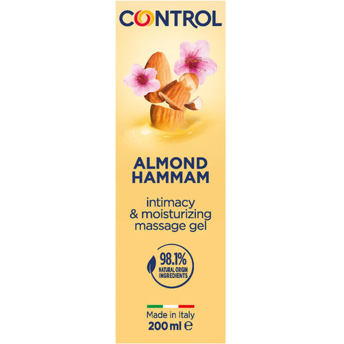 CONTROL MASAJE GEL 3 EN 1 LECHE DE ALMENDRA 200 ML