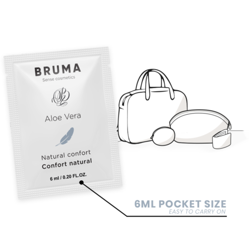 BRUMA - 6 ML GEL DESLIZANTE CON ALOE VERA CONFORT NATURAL 6
