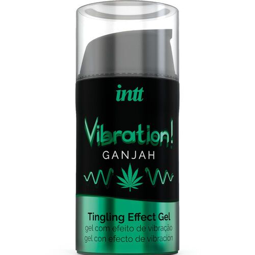 INTT - POTENTE ESTIMULANTE  ÍNTIMO GEL VIBRADOR LIQUIDO CANNABIS 15ML